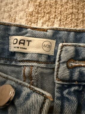OAT New York Light Wash High-Rise Women's Jeans
